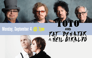 TOTO and Pat Benatar & Neil Giraldo**