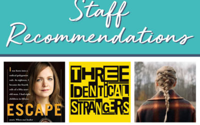 READ. WATCH. LISTEN. | Staff Recommendations