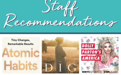 READ. WATCH. LISTEN. | Staff Recommendations